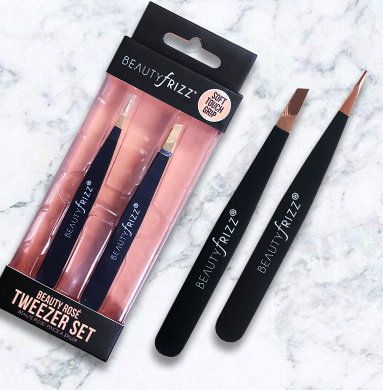 Rose Gold Tweezer Set