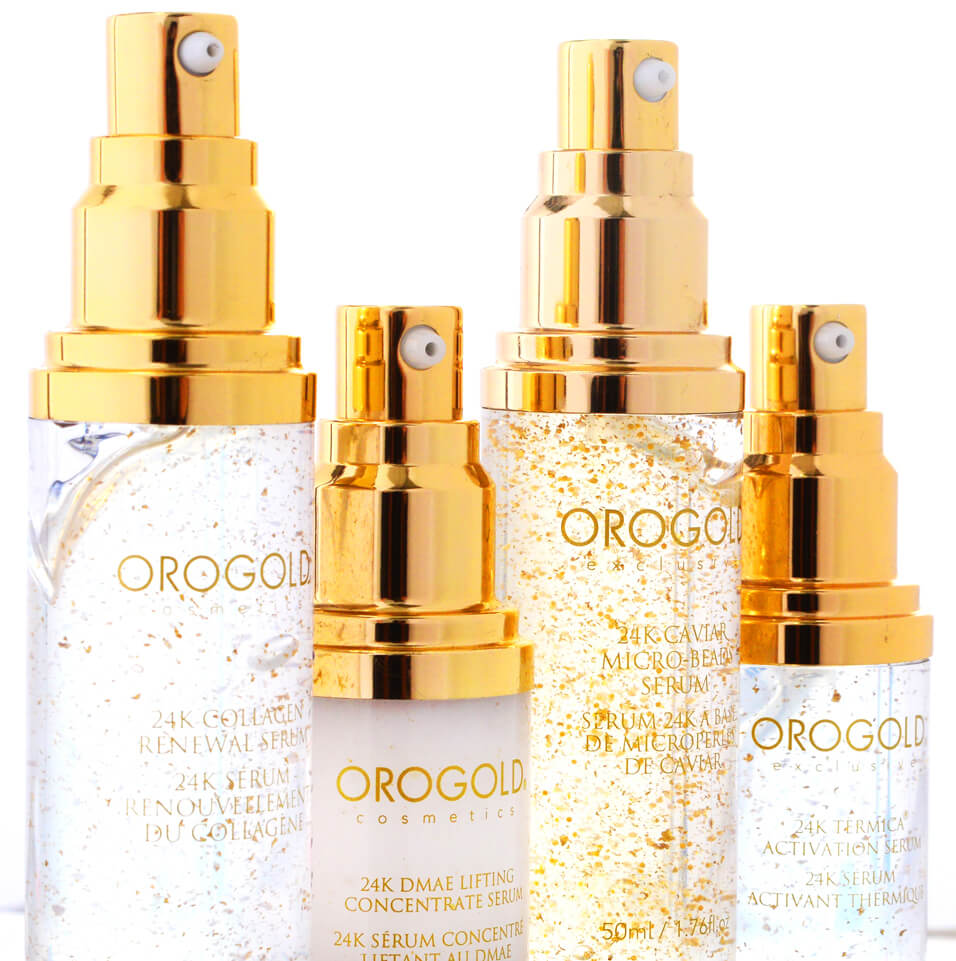 Orogold skin products