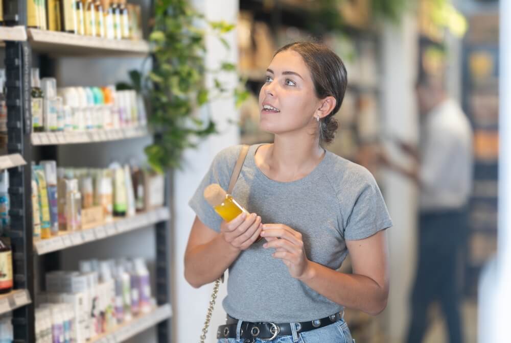 woman shopping
