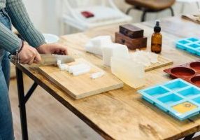 person creating products